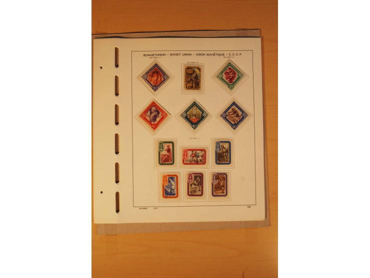1858/1991, postfrische und ungebrauchte sehr reichhaltige Sammlung mit u.a. Mi.-Nr. 168y, 185IIB, 214c, 400Bxb, 427-28, 429-4