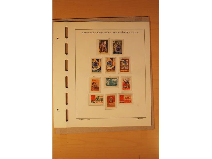1858/1991, postfrische und ungebrauchte sehr reichhaltige Sammlung mit u.a. Mi.-Nr. 168y, 185IIB, 214c, 400Bxb, 427-28, 429-4
