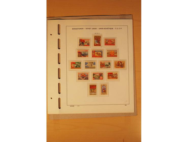 1858/1991, postfrische und ungebrauchte sehr reichhaltige Sammlung mit u.a. Mi.-Nr. 168y, 185IIB, 214c, 400Bxb, 427-28, 429-4
