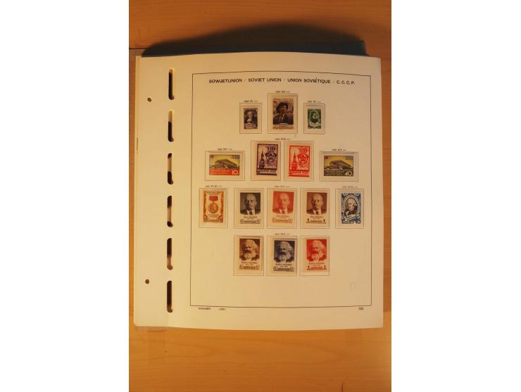 1858/1991, postfrische und ungebrauchte sehr reichhaltige Sammlung mit u.a. Mi.-Nr. 168y, 185IIB, 214c, 400Bxb, 427-28, 429-4