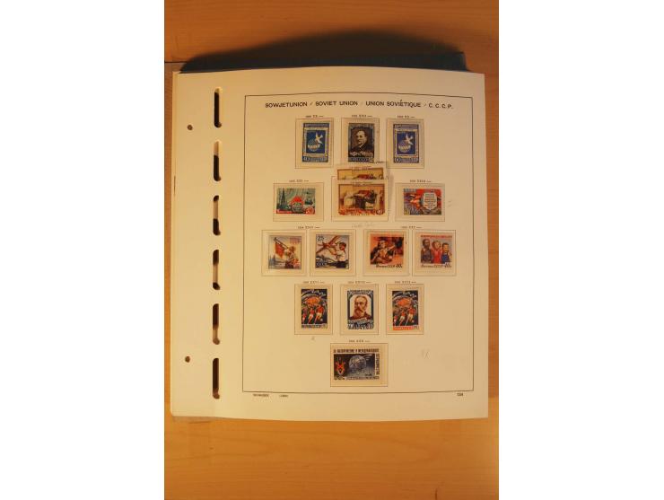 1858/1991, postfrische und ungebrauchte sehr reichhaltige Sammlung mit u.a. Mi.-Nr. 168y, 185IIB, 214c, 400Bxb, 427-28, 429-4