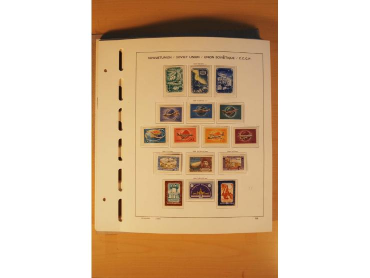 1858/1991, postfrische und ungebrauchte sehr reichhaltige Sammlung mit u.a. Mi.-Nr. 168y, 185IIB, 214c, 400Bxb, 427-28, 429-4