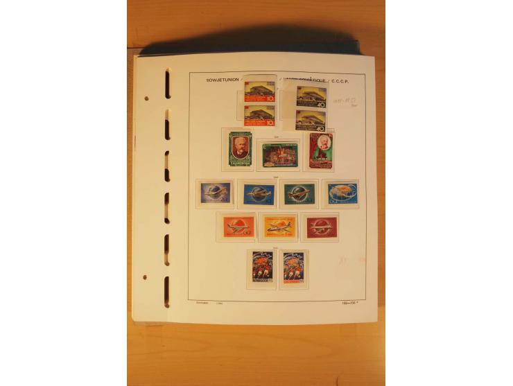1858/1991, postfrische und ungebrauchte sehr reichhaltige Sammlung mit u.a. Mi.-Nr. 168y, 185IIB, 214c, 400Bxb, 427-28, 429-4