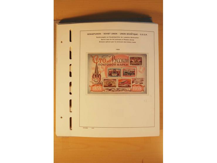 1858/1991, postfrische und ungebrauchte sehr reichhaltige Sammlung mit u.a. Mi.-Nr. 168y, 185IIB, 214c, 400Bxb, 427-28, 429-4