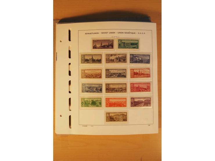 1858/1991, postfrische und ungebrauchte sehr reichhaltige Sammlung mit u.a. Mi.-Nr. 168y, 185IIB, 214c, 400Bxb, 427-28, 429-4