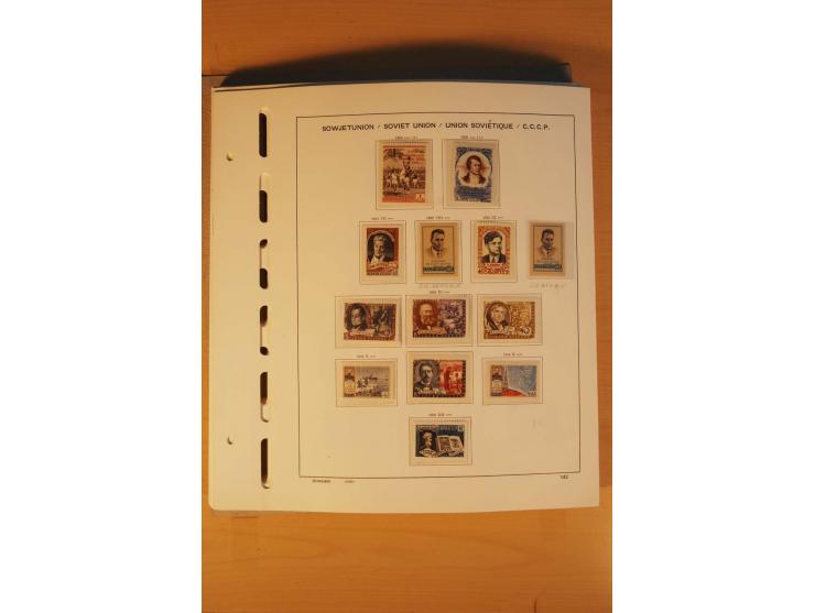 1858/1991, postfrische und ungebrauchte sehr reichhaltige Sammlung mit u.a. Mi.-Nr. 168y, 185IIB, 214c, 400Bxb, 427-28, 429-4