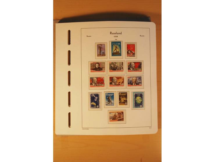 1858/1991, postfrische und ungebrauchte sehr reichhaltige Sammlung mit u.a. Mi.-Nr. 168y, 185IIB, 214c, 400Bxb, 427-28, 429-4