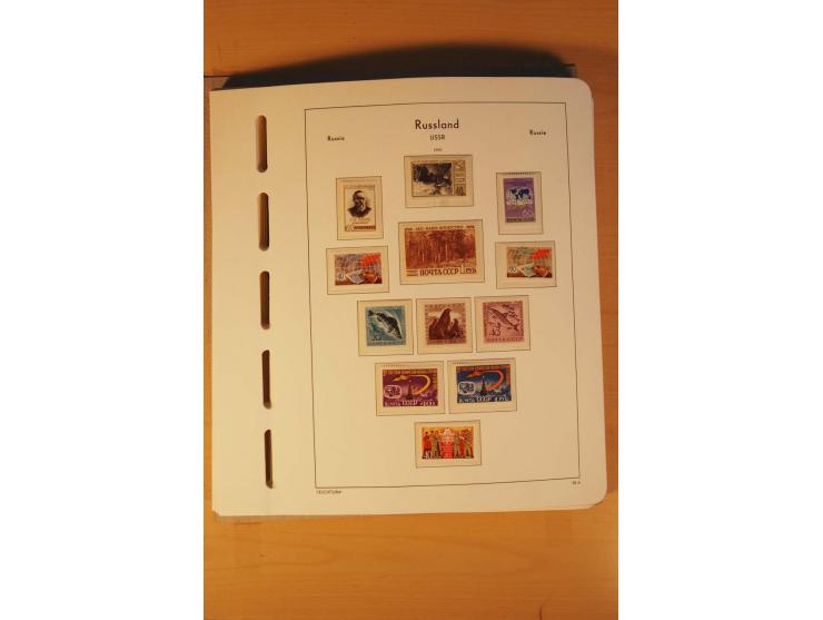 1858/1991, postfrische und ungebrauchte sehr reichhaltige Sammlung mit u.a. Mi.-Nr. 168y, 185IIB, 214c, 400Bxb, 427-28, 429-4
