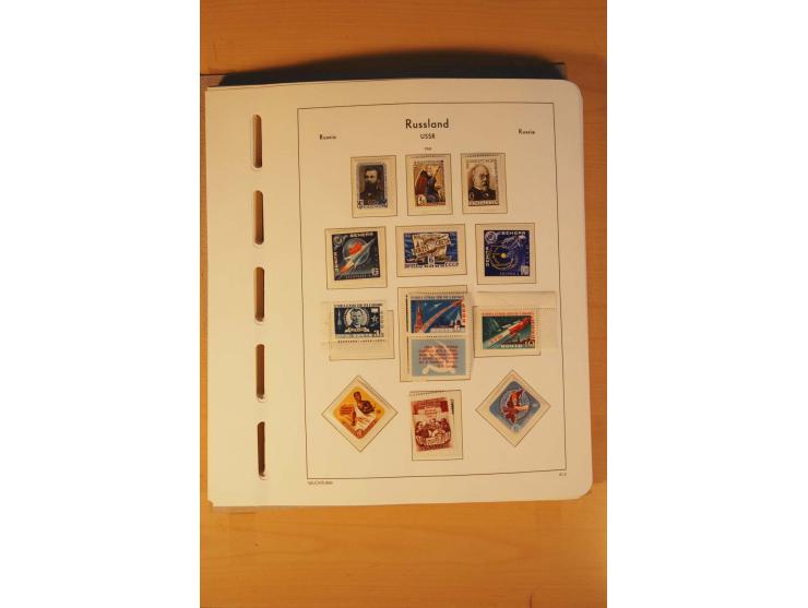 1858/1991, postfrische und ungebrauchte sehr reichhaltige Sammlung mit u.a. Mi.-Nr. 168y, 185IIB, 214c, 400Bxb, 427-28, 429-4