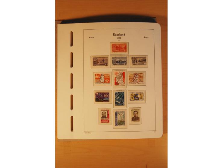 1858/1991, postfrische und ungebrauchte sehr reichhaltige Sammlung mit u.a. Mi.-Nr. 168y, 185IIB, 214c, 400Bxb, 427-28, 429-4