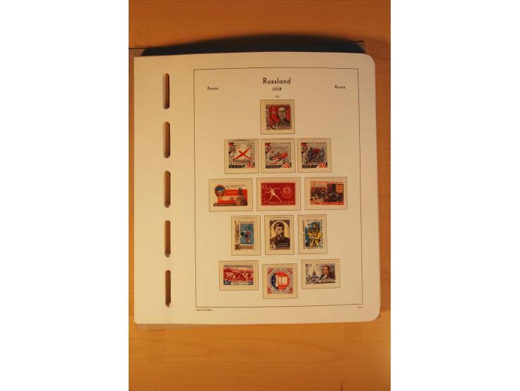 1858/1991, postfrische und ungebrauchte sehr reichhaltige Sammlung mit u.a. Mi.-Nr. 168y, 185IIB, 214c, 400Bxb, 427-28, 429-4