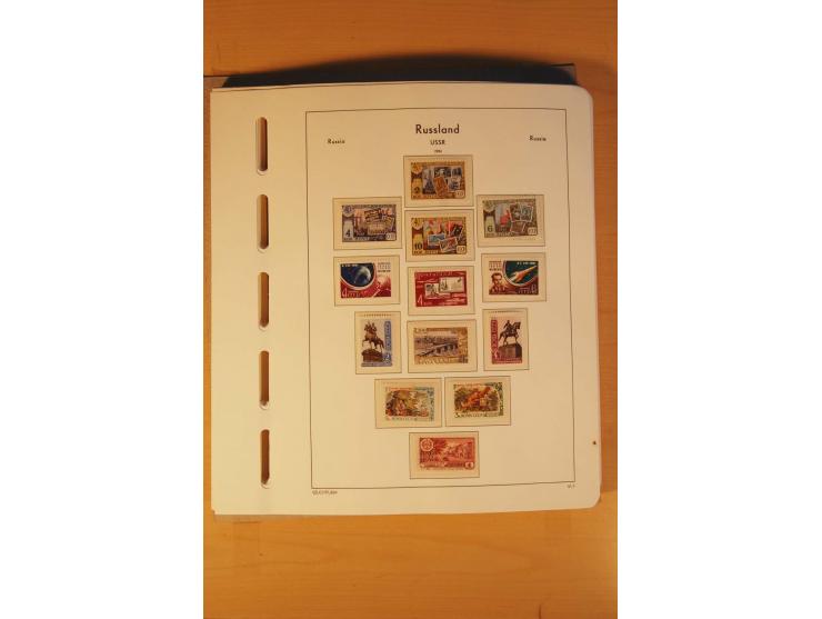1858/1991, postfrische und ungebrauchte sehr reichhaltige Sammlung mit u.a. Mi.-Nr. 168y, 185IIB, 214c, 400Bxb, 427-28, 429-4