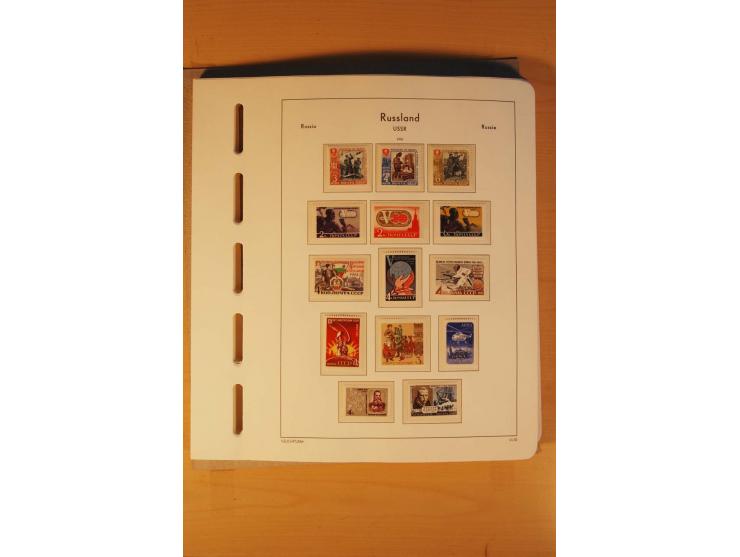 1858/1991, postfrische und ungebrauchte sehr reichhaltige Sammlung mit u.a. Mi.-Nr. 168y, 185IIB, 214c, 400Bxb, 427-28, 429-4