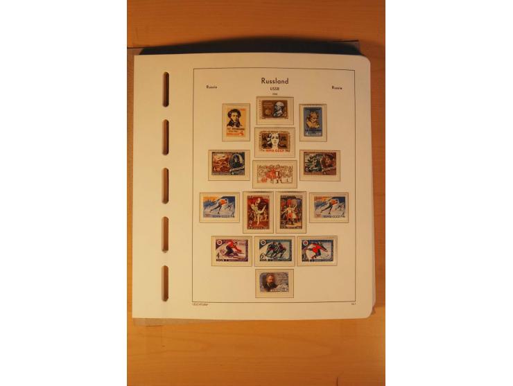 1858/1991, postfrische und ungebrauchte sehr reichhaltige Sammlung mit u.a. Mi.-Nr. 168y, 185IIB, 214c, 400Bxb, 427-28, 429-4