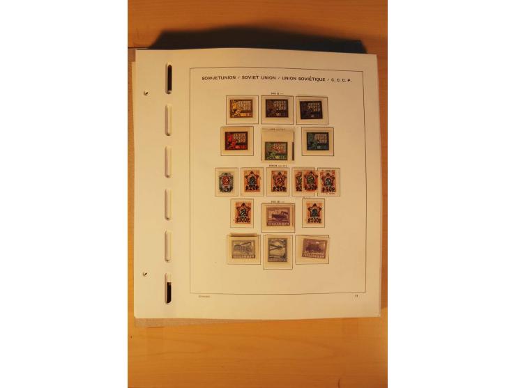 1858/1991, postfrische und ungebrauchte sehr reichhaltige Sammlung mit u.a. Mi.-Nr. 168y, 185IIB, 214c, 400Bxb, 427-28, 429-4