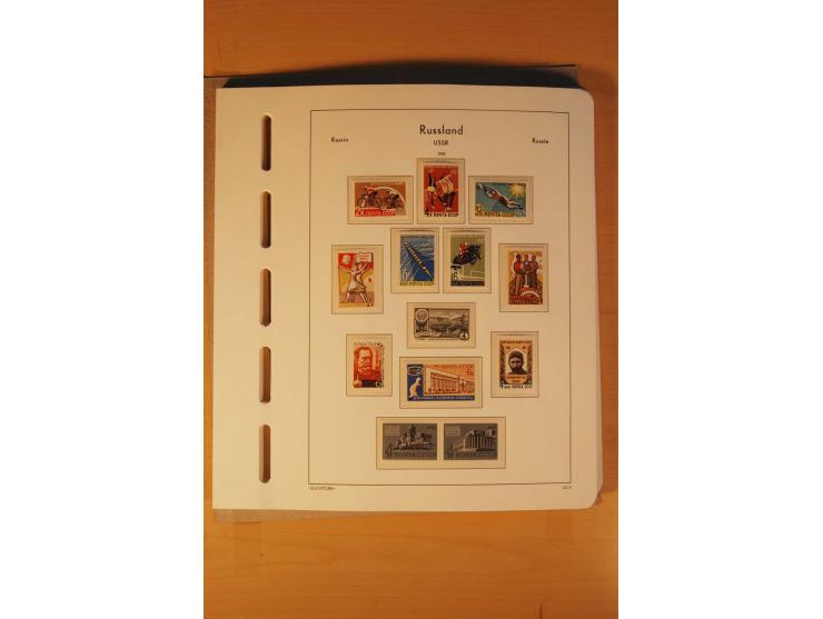 1858/1991, postfrische und ungebrauchte sehr reichhaltige Sammlung mit u.a. Mi.-Nr. 168y, 185IIB, 214c, 400Bxb, 427-28, 429-4
