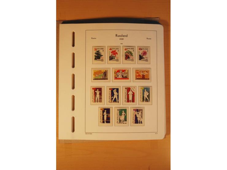 1858/1991, postfrische und ungebrauchte sehr reichhaltige Sammlung mit u.a. Mi.-Nr. 168y, 185IIB, 214c, 400Bxb, 427-28, 429-4