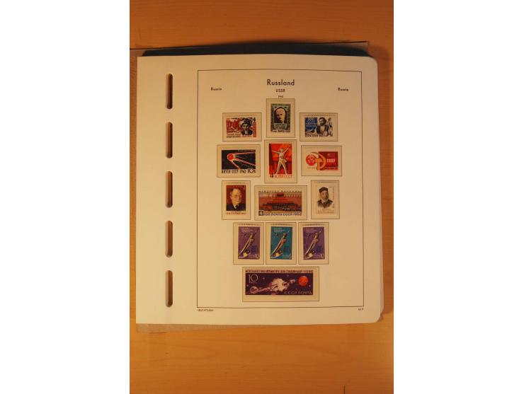 1858/1991, postfrische und ungebrauchte sehr reichhaltige Sammlung mit u.a. Mi.-Nr. 168y, 185IIB, 214c, 400Bxb, 427-28, 429-4