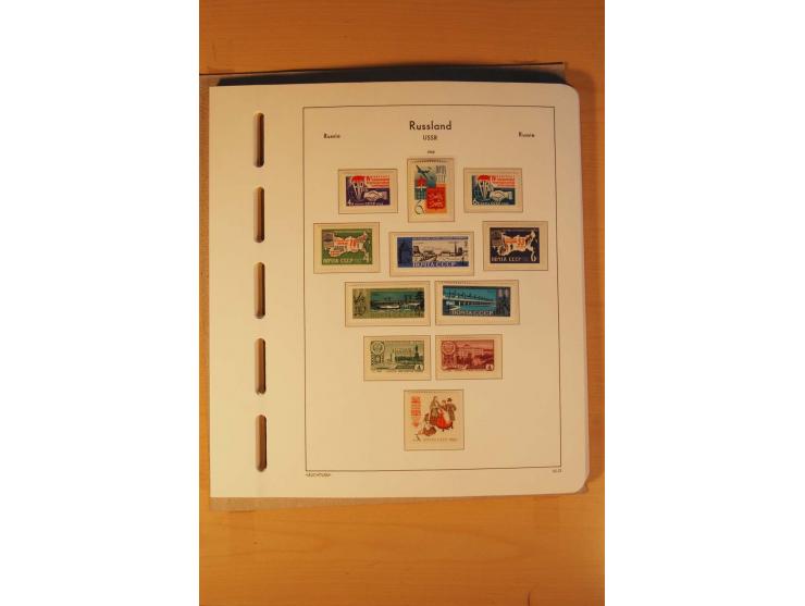 1858/1991, postfrische und ungebrauchte sehr reichhaltige Sammlung mit u.a. Mi.-Nr. 168y, 185IIB, 214c, 400Bxb, 427-28, 429-4