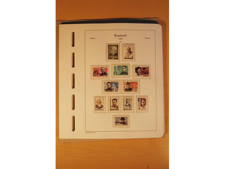 1858/1991, postfrische und ungebrauchte sehr reichhaltige Sammlung mit u.a. Mi.-Nr. 168y, 185IIB, 214c, 400Bxb, 427-28, 429-4