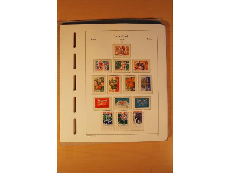 1858/1991, postfrische und ungebrauchte sehr reichhaltige Sammlung mit u.a. Mi.-Nr. 168y, 185IIB, 214c, 400Bxb, 427-28, 429-4