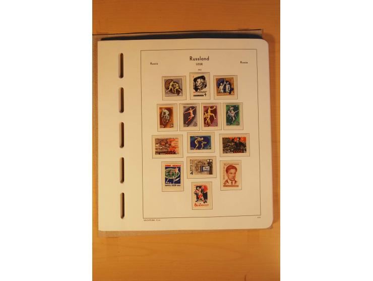 1858/1991, postfrische und ungebrauchte sehr reichhaltige Sammlung mit u.a. Mi.-Nr. 168y, 185IIB, 214c, 400Bxb, 427-28, 429-4