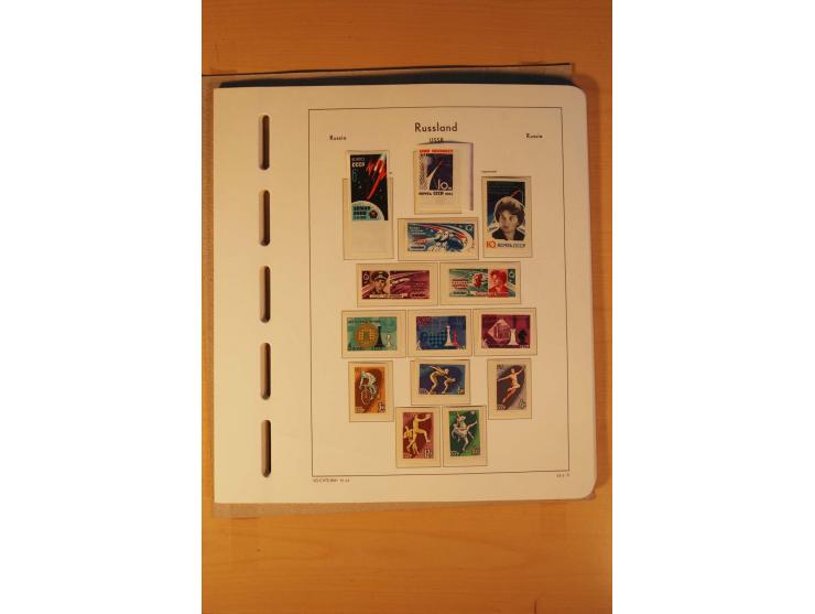 1858/1991, postfrische und ungebrauchte sehr reichhaltige Sammlung mit u.a. Mi.-Nr. 168y, 185IIB, 214c, 400Bxb, 427-28, 429-4