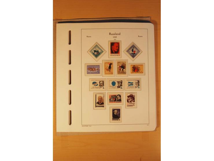 1858/1991, postfrische und ungebrauchte sehr reichhaltige Sammlung mit u.a. Mi.-Nr. 168y, 185IIB, 214c, 400Bxb, 427-28, 429-4