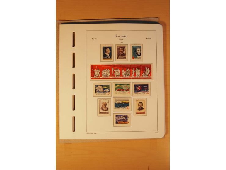 1858/1991, postfrische und ungebrauchte sehr reichhaltige Sammlung mit u.a. Mi.-Nr. 168y, 185IIB, 214c, 400Bxb, 427-28, 429-4