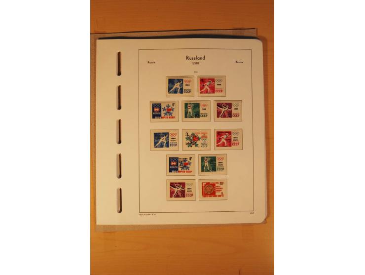 1858/1991, postfrische und ungebrauchte sehr reichhaltige Sammlung mit u.a. Mi.-Nr. 168y, 185IIB, 214c, 400Bxb, 427-28, 429-4