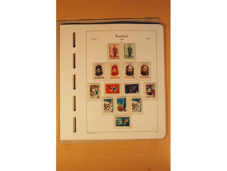 1858/1991, postfrische und ungebrauchte sehr reichhaltige Sammlung mit u.a. Mi.-Nr. 168y, 185IIB, 214c, 400Bxb, 427-28, 429-4