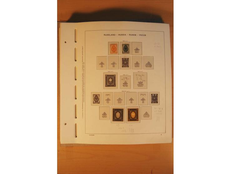 1858/1991, postfrische und ungebrauchte sehr reichhaltige Sammlung mit u.a. Mi.-Nr. 168y, 185IIB, 214c, 400Bxb, 427-28, 429-4