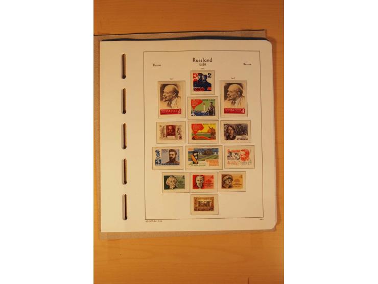 1858/1991, postfrische und ungebrauchte sehr reichhaltige Sammlung mit u.a. Mi.-Nr. 168y, 185IIB, 214c, 400Bxb, 427-28, 429-4