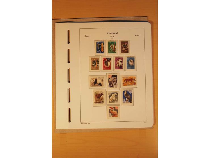 1858/1991, postfrische und ungebrauchte sehr reichhaltige Sammlung mit u.a. Mi.-Nr. 168y, 185IIB, 214c, 400Bxb, 427-28, 429-4