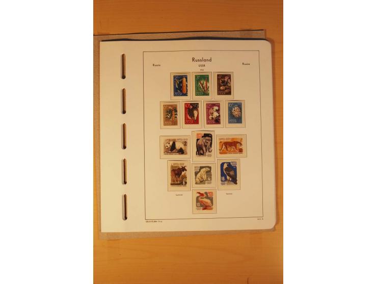 1858/1991, postfrische und ungebrauchte sehr reichhaltige Sammlung mit u.a. Mi.-Nr. 168y, 185IIB, 214c, 400Bxb, 427-28, 429-4