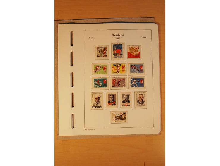 1858/1991, postfrische und ungebrauchte sehr reichhaltige Sammlung mit u.a. Mi.-Nr. 168y, 185IIB, 214c, 400Bxb, 427-28, 429-4