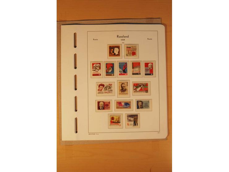 1858/1991, postfrische und ungebrauchte sehr reichhaltige Sammlung mit u.a. Mi.-Nr. 168y, 185IIB, 214c, 400Bxb, 427-28, 429-4