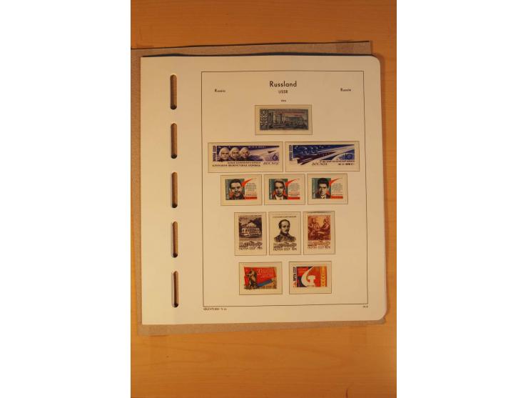1858/1991, postfrische und ungebrauchte sehr reichhaltige Sammlung mit u.a. Mi.-Nr. 168y, 185IIB, 214c, 400Bxb, 427-28, 429-4