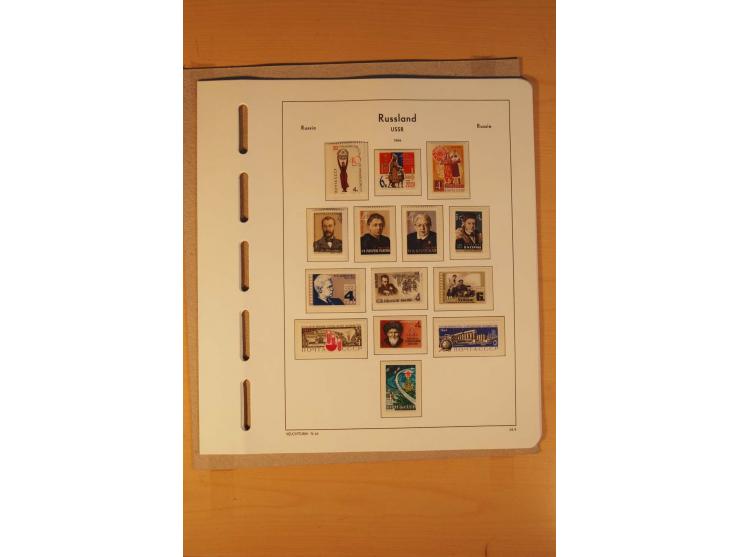1858/1991, postfrische und ungebrauchte sehr reichhaltige Sammlung mit u.a. Mi.-Nr. 168y, 185IIB, 214c, 400Bxb, 427-28, 429-4