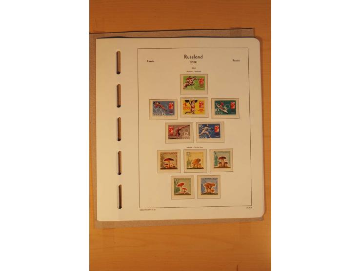 1858/1991, postfrische und ungebrauchte sehr reichhaltige Sammlung mit u.a. Mi.-Nr. 168y, 185IIB, 214c, 400Bxb, 427-28, 429-4