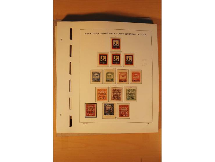 1858/1991, postfrische und ungebrauchte sehr reichhaltige Sammlung mit u.a. Mi.-Nr. 168y, 185IIB, 214c, 400Bxb, 427-28, 429-4