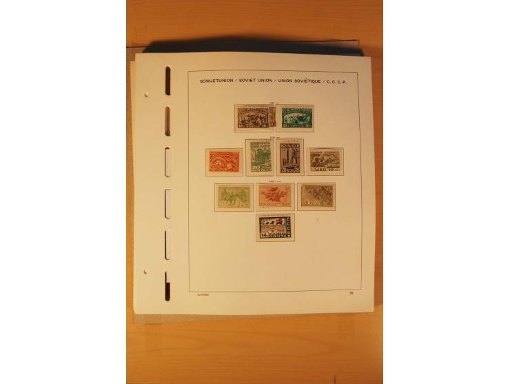 1858/1991, postfrische und ungebrauchte sehr reichhaltige Sammlung mit u.a. Mi.-Nr. 168y, 185IIB, 214c, 400Bxb, 427-28, 429-4