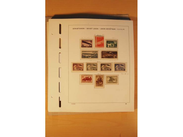 1858/1991, postfrische und ungebrauchte sehr reichhaltige Sammlung mit u.a. Mi.-Nr. 168y, 185IIB, 214c, 400Bxb, 427-28, 429-4