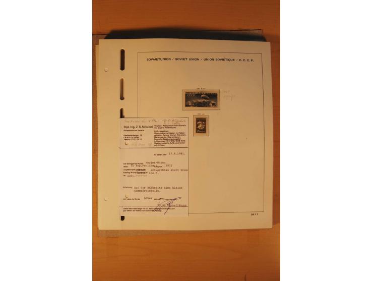 1858/1991, postfrische und ungebrauchte sehr reichhaltige Sammlung mit u.a. Mi.-Nr. 168y, 185IIB, 214c, 400Bxb, 427-28, 429-4