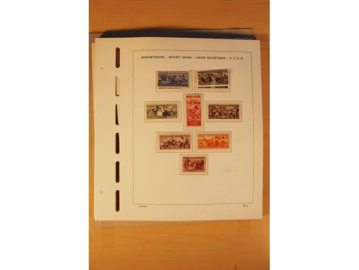 1858/1991, postfrische und ungebrauchte sehr reichhaltige Sammlung mit u.a. Mi.-Nr. 168y, 185IIB, 214c, 400Bxb, 427-28, 429-4