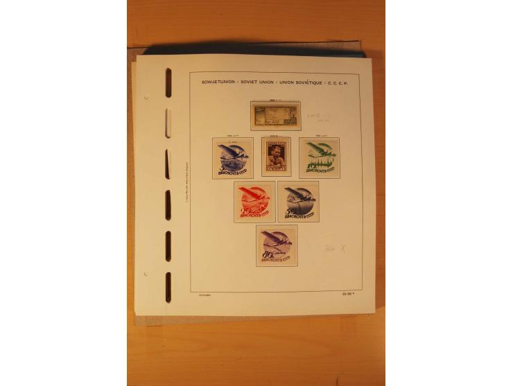 1858/1991, postfrische und ungebrauchte sehr reichhaltige Sammlung mit u.a. Mi.-Nr. 168y, 185IIB, 214c, 400Bxb, 427-28, 429-4