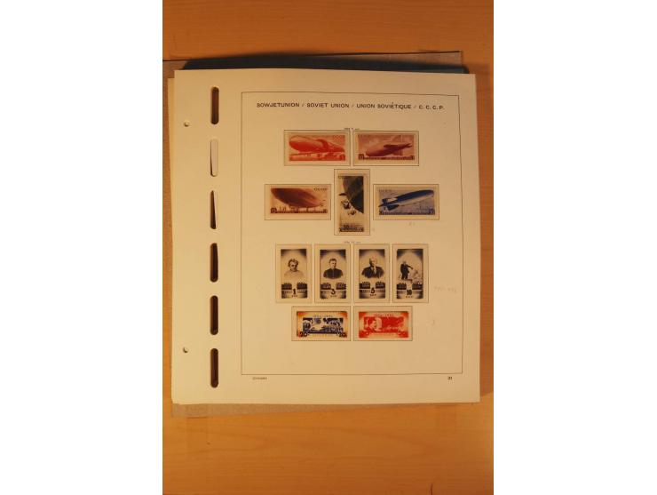 1858/1991, postfrische und ungebrauchte sehr reichhaltige Sammlung mit u.a. Mi.-Nr. 168y, 185IIB, 214c, 400Bxb, 427-28, 429-4