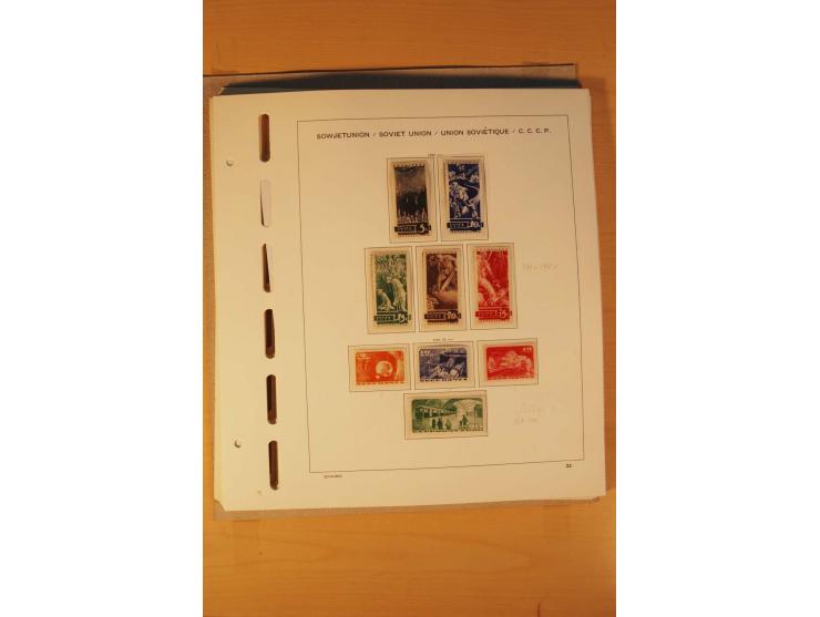 1858/1991, postfrische und ungebrauchte sehr reichhaltige Sammlung mit u.a. Mi.-Nr. 168y, 185IIB, 214c, 400Bxb, 427-28, 429-4
