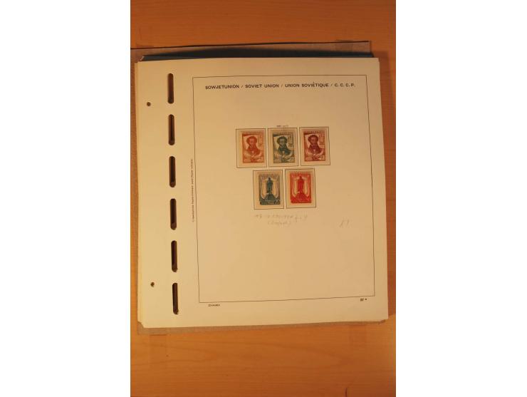 1858/1991, postfrische und ungebrauchte sehr reichhaltige Sammlung mit u.a. Mi.-Nr. 168y, 185IIB, 214c, 400Bxb, 427-28, 429-4