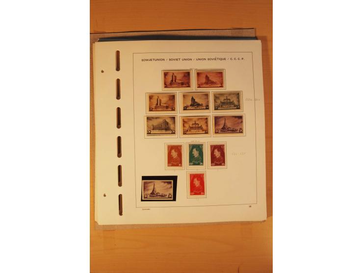 1858/1991, postfrische und ungebrauchte sehr reichhaltige Sammlung mit u.a. Mi.-Nr. 168y, 185IIB, 214c, 400Bxb, 427-28, 429-4